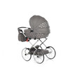 IMPERIAL CLASSIC GREY DOLL'S PRAM