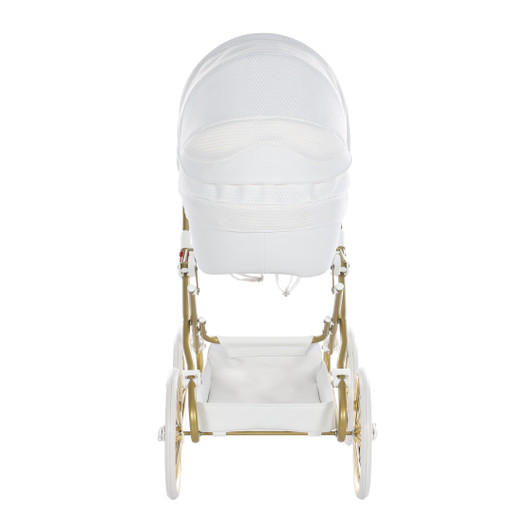 Junama Dolce White Gold Doll's Pram
