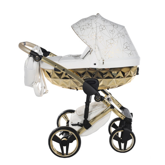 Junama Heart Kinderwagen 2-in-1 White Gold