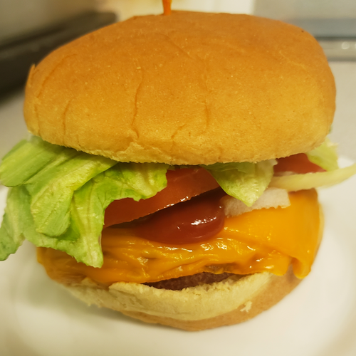 Vegan Grilled Cheeseburger