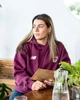 AFLW S11 NB Box Hoodie Maroon - Women