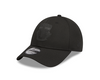 New Era 9Forty - Black On Black Crest