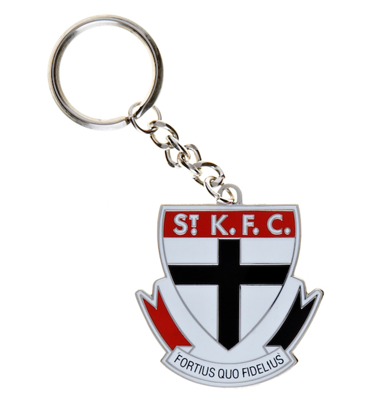 St Kilda Logo Key Ring Saints Locker