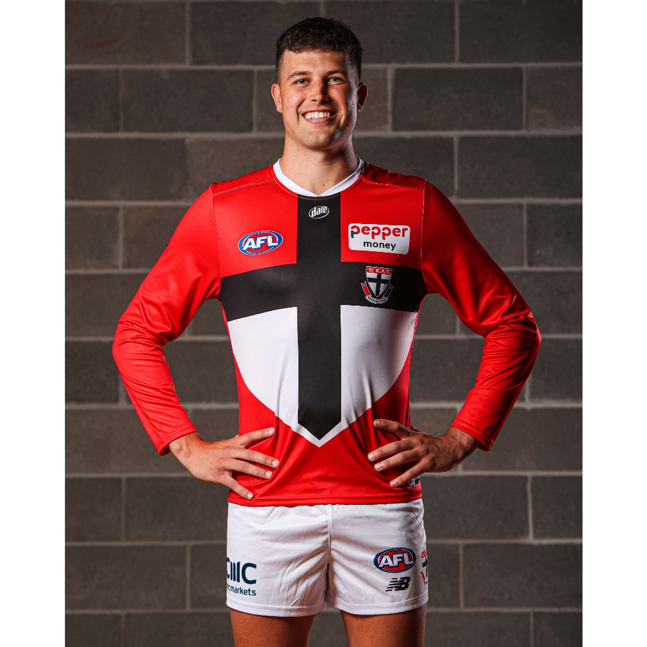 St kilda long sales sleeve guernsey