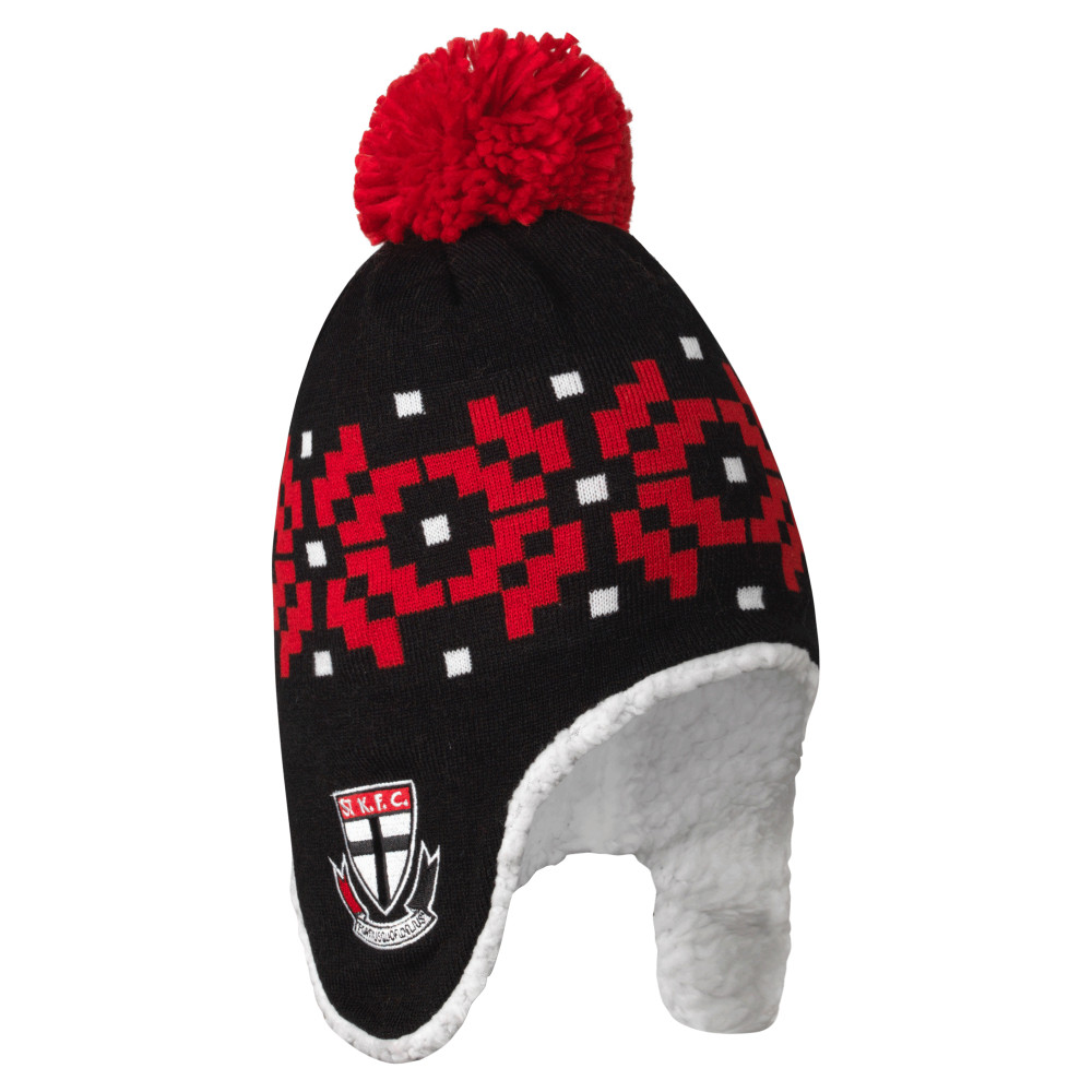 2022 Sherpa Fleece Beanie - Saints Locker
