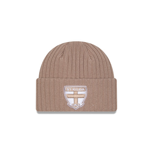 2026 New Era Team Knit Beanie - Pebble