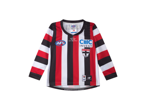 2026 NB LS Candy Stripe Guernsey - Toddler