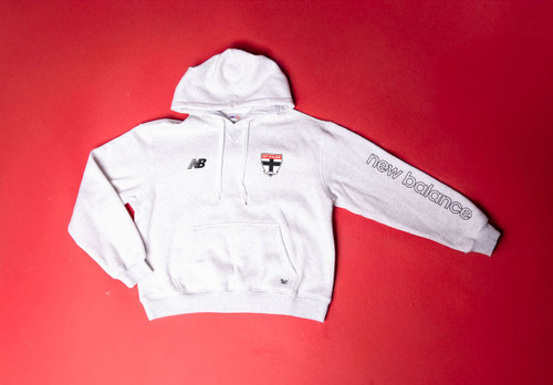 AFLW S11 NB Box Hoodie Snow Marle - Women