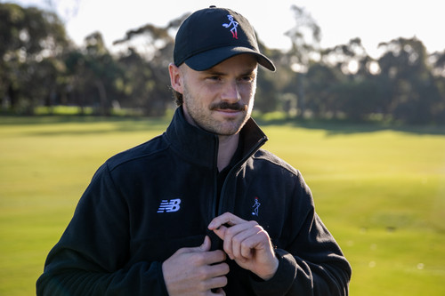 Stickman Golf Polar Fleece 1/4 Zip - Black