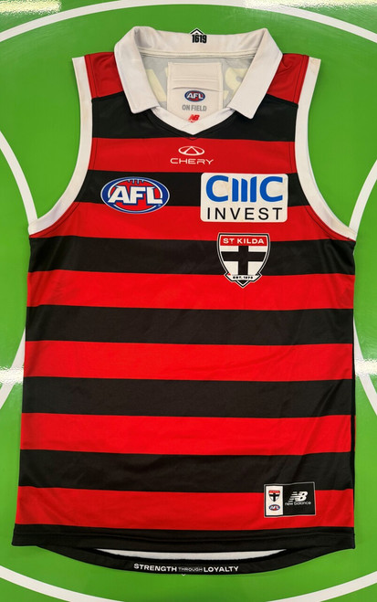 2025 Player Issue SS Heritage Stripe Guernsey