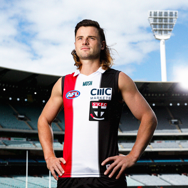 Buy 2023 St Kilda Saints AFL Home Guernsey – Mens - Your Jersey