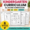 Kindergarten Yearlong Curriculum | Math, Science, ELA All-in-One - Digital Copy