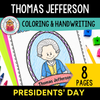Thomas Jefferson Coloring Book