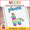 Mexico Coloring and Writing Book