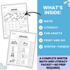 First Grade Winter Math & Literacy