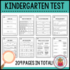 Kindergarten Tests