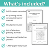 Fifth Grade Yearlong Curriculum | Math, Science, ELA All-in-One - Digital Copy