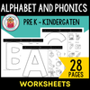 Alphabet and Phonics Activity