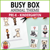 Busy Box - Animal Theme