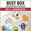 Busy Box - Monster Theme