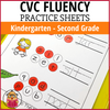 CVC Word Practice Worksheets