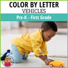 Color By Letter Vehicles