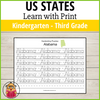 United States Learning with Print - K - 3rd