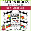 Pattern Blocks: Forest - Pre-K - 2nd
