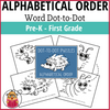 Alphabetical Order Dot-To-Dot - Pre-K - 1st