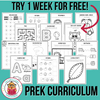 Preschool Curriculum  Free Week Trial