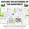 Rainforest Study Unit