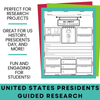 US President Research Template