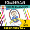 Ronald Reagan Coloring Book