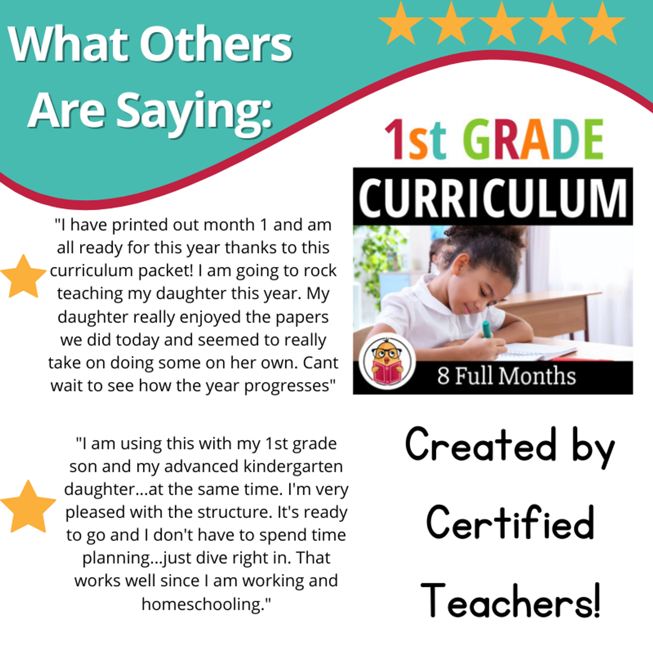 PRINTED First Grade Curriculum