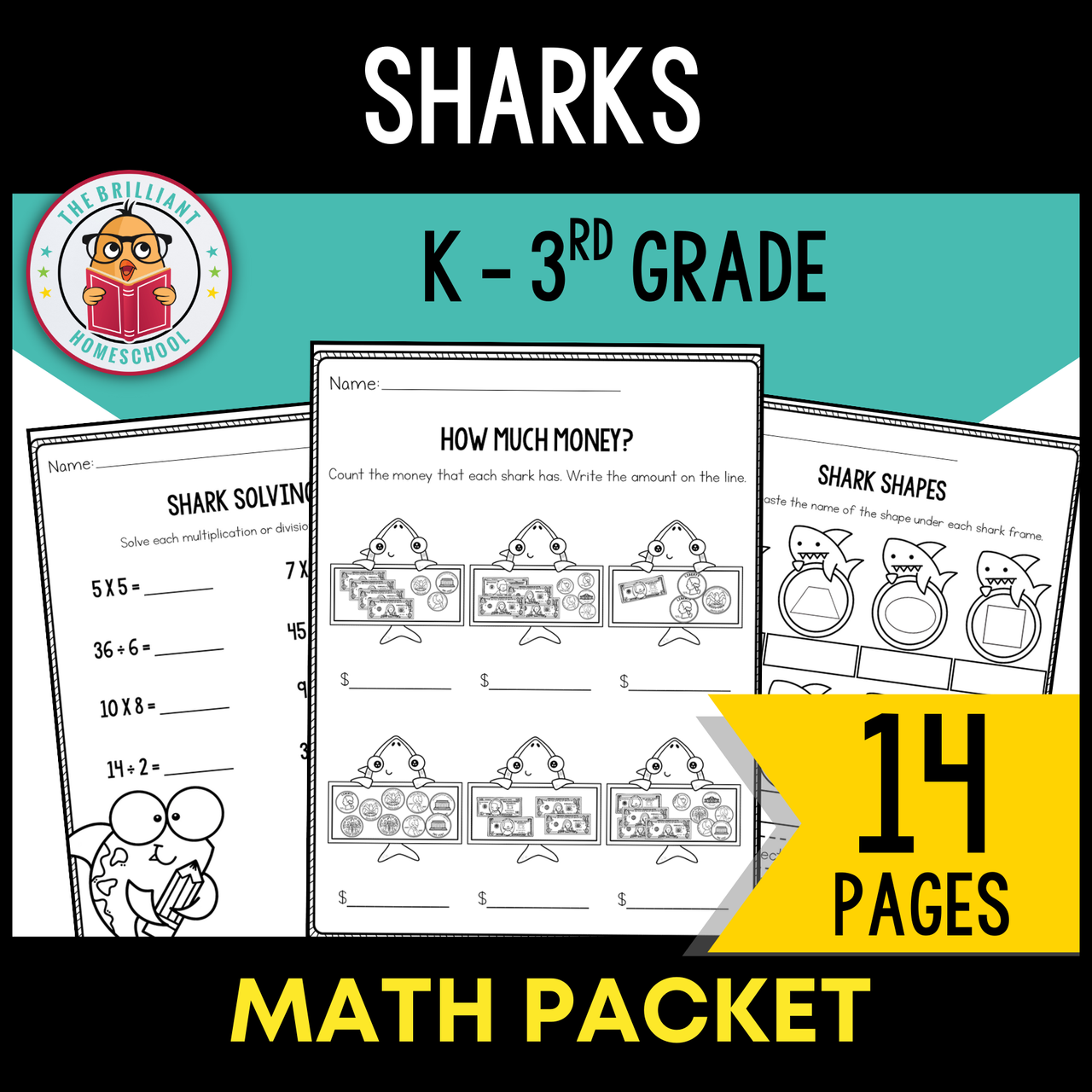 Shark Packet - Math