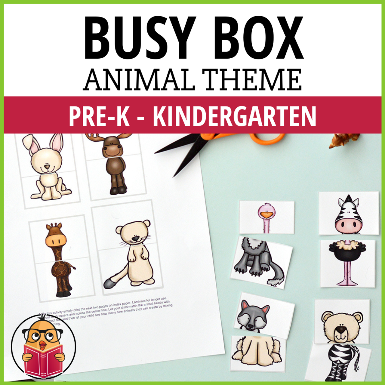 Busy Box - Animal Theme
