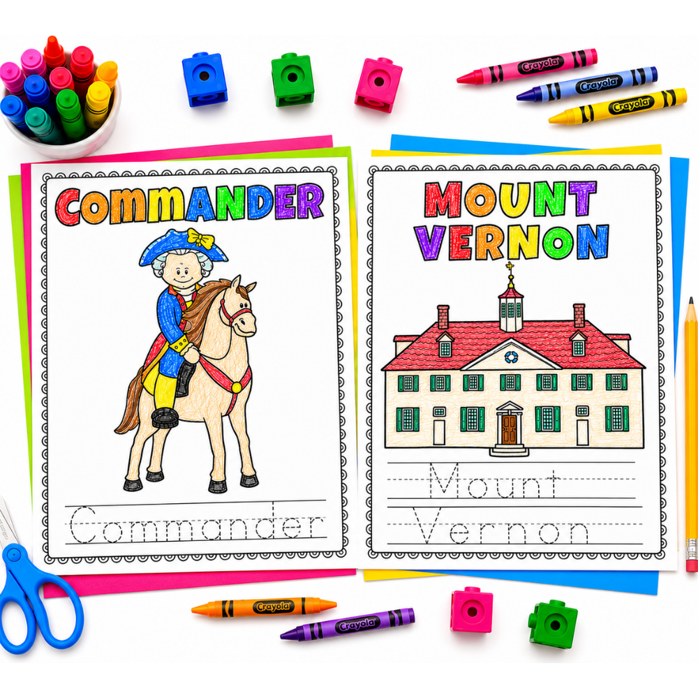 George Washington Coloring Book