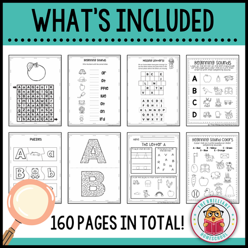 Alphabet and Phonics Worksheets