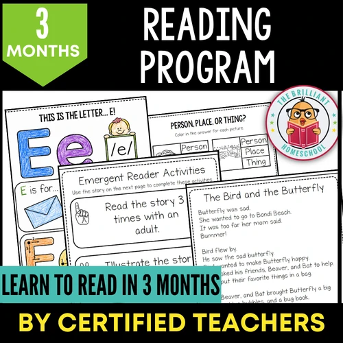 Reading Program - 3 Months