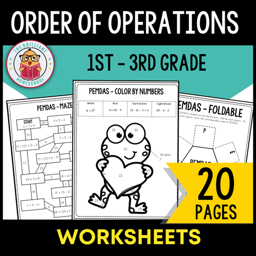 Order of Operations Workbook
