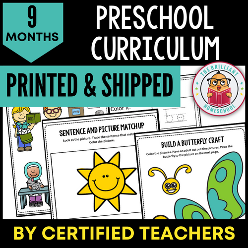 PRINTED 9 Month Preschool