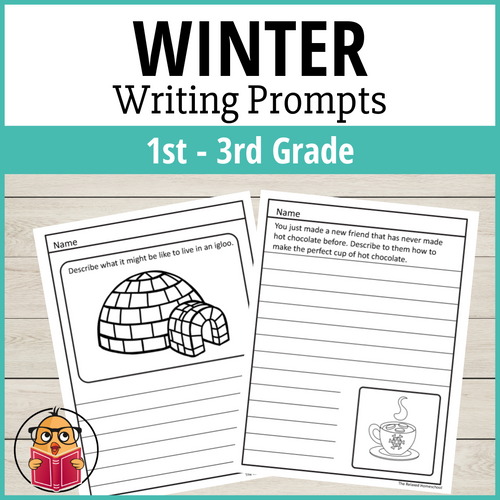 Winter Writing Prompts - 1st-3rd