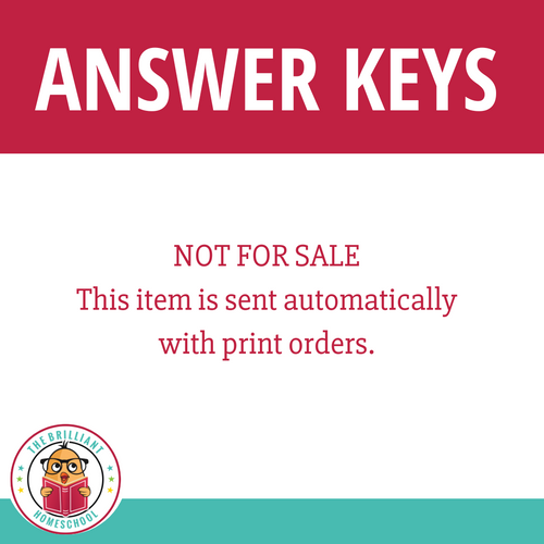 Kindergarten Curriculum Answer Keys