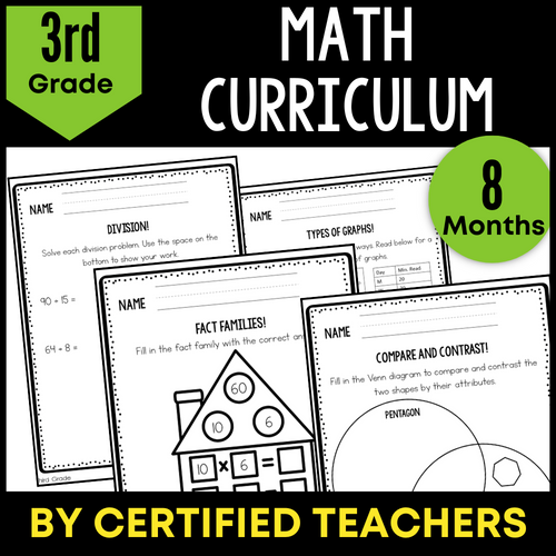 Third Grade Math Curriculum