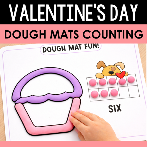 Valentines Day Dough Mat
