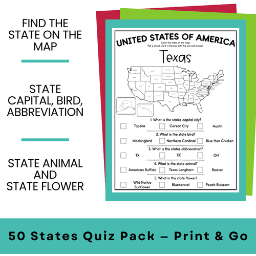 United States Map Quiz