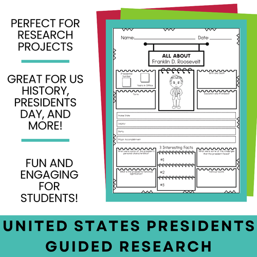 US President Research Template