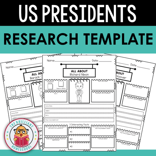 US President Research Template