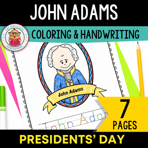 John Adams Coloring Book