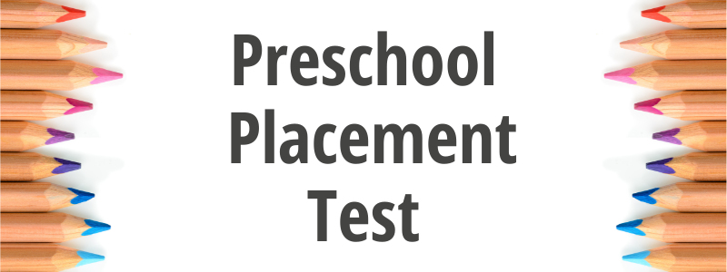 What Is A Kindergarten Placement Test